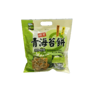 Seaweed cracker with Bamboo salt